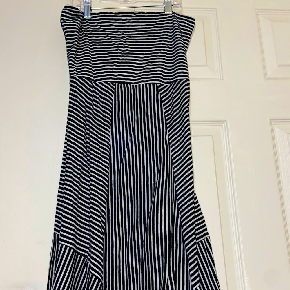 American eagle strapless dress 